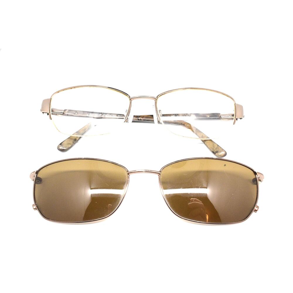 Easyclip Mod EC305 10 w/Clip On 52-17-135mm Eyeglasses FRAMES ONLY - GOOD